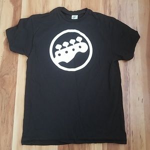 Delta black guitar t shirt